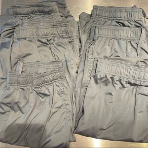 6 pairs gray Under Armour shorts